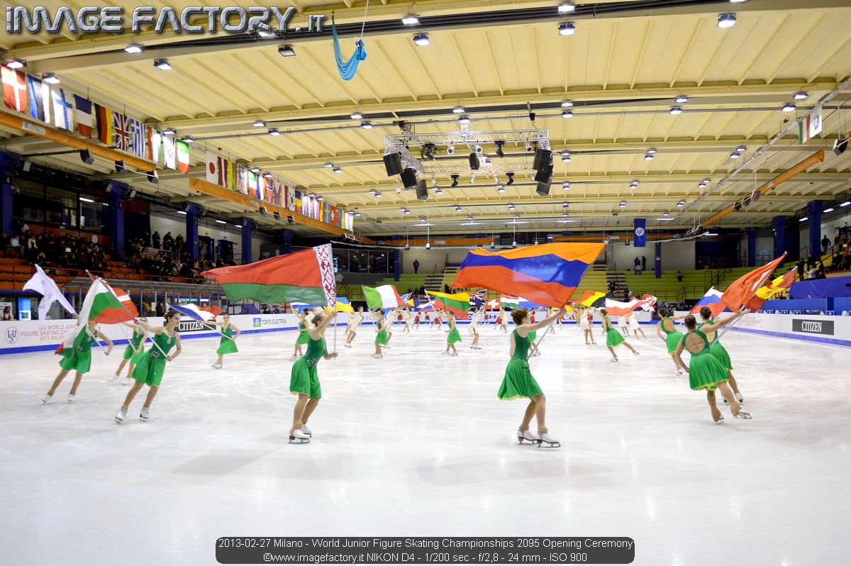 2013-02-27 Milano - World Junior Figure Skating Championships 2095 Opening Ceremony